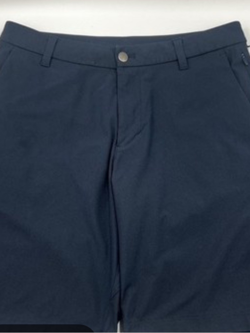 lululemon athletica Men's Dark Navy Flat-Front Shorts